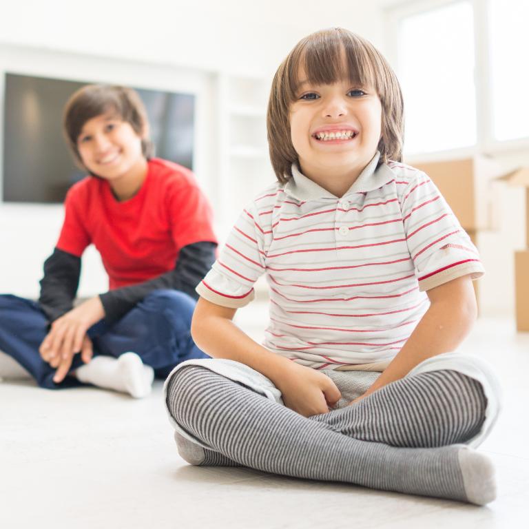 Children at home